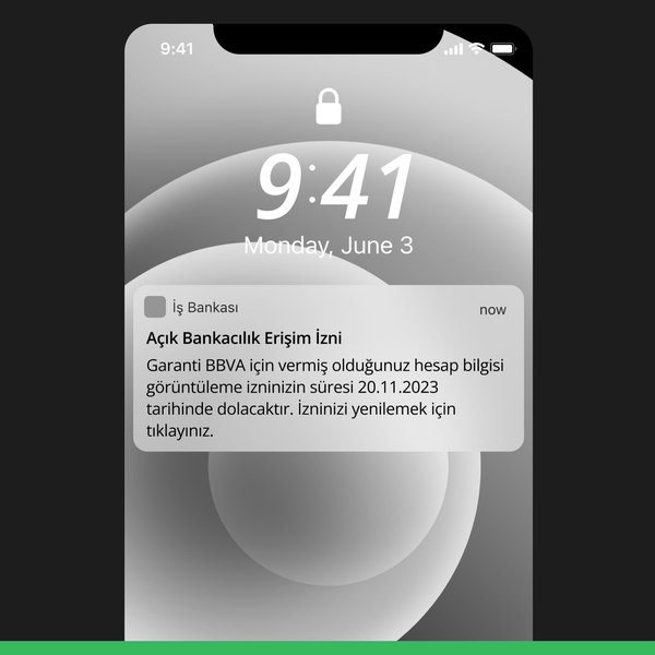 After: push notification as access permission nears expiration